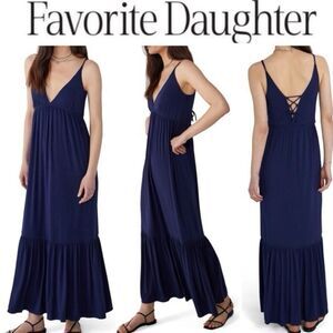 NEW Favorite Daughter The Weekend
Blue Maxi Dress in Navy sz S